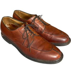 Allen Edmonds split toe brown lace up oxfords 11.5B
